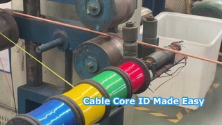 Çok çekirdekli XLPE yalıtımlı kablonun damar tanımlaması