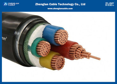 3Cores Bakır / Alüminyum PVC İzoleli Kablolar 0.6 / 1KV IEC 60502-1 GB / T 12706-2008 Standart （CU / PVC / LSZH / DSTA)