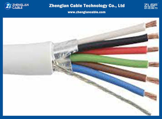 0.6/1KV CU/XLPE/PVC 7x1.5 Sqmm Korumalı Kontrol Kablosu Bakır Tel Örgü IEC60502-1