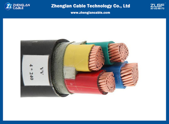1kv NYY 4 Çekirdekli Alüminyum Kablo Zırhsız 4x35sqmm VDE0276, IEC60502-1 uyarınca
