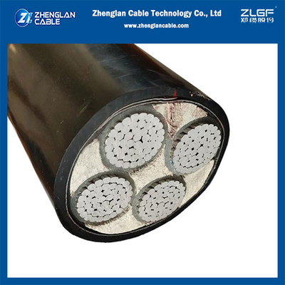 4Cx70mm2 Xlpe İzoleli Güç Kablosu Çok Damarlı Alüminyum Çekirdek Alçak Gerilim 630mm2