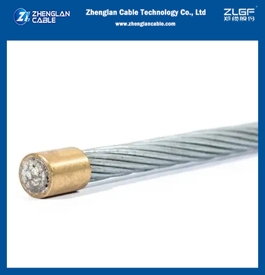 BS 183 Standart Galvanizli Çelik Döşeme Kablosu / Döşeme Kablosu / Döşeme Kablosu 7/2.00mm