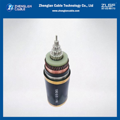 19/33KV AL RHZ1 RHV Tek çekirdekli güç kablosu 1x240mm2 MV Xlpe yalıtımlı IEC60502-1
