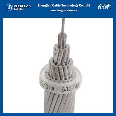 AC iletken 35/6.2mm2 Alüminyum iletken çelik güçlendirilmiş Gost 839