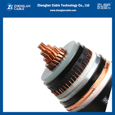 18/30kv STA zırhlı MV güç kablosu tek çekirdek 1x120mm2 CU/SC/XLPE/SC/CTS/FR-PVC