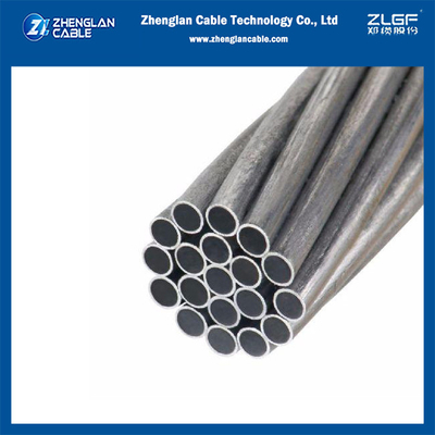 Alüminyum kaplı çelik iletken Alüminyum kaynak iletken 4AWG ((7/2.05mm) 20.3% IACS
