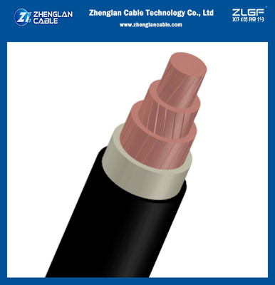 0IEC 60228, IEC 60502-1 için.6/1KV Düşük Voltajlı Bakır Xlpe İzole edilmiş PVC Kapalı Kablolar 1Core (CU/XLPE/PVC)