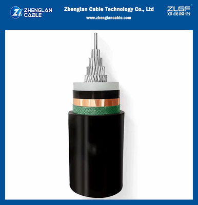 Ateşe dayanıklı CTS / CWS Metal Ekran XLPE yalıtımlı PVC kablosu ile Orta Voltaj Kabloları