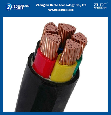 5 çekirdek XLPE yalıtılmış PVC kaplama zırhlı bakır kablo 0.6/1kV IEC 60228 IEC 60502-1