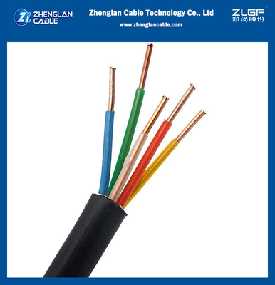 XLPE yalıtımlı 1.5mm2 5 çekirdekli bakır kablo 5x1.5mm2 IEC 60228 IEC 60502-1