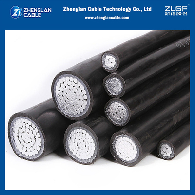 Alüminyum XLPE yalıtım BS5467/IEC60502-1 ile 1X120mm2 düşük gerilimli güç kablosu N2XY