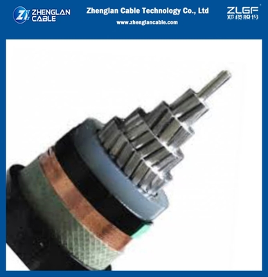 21/35kV Orta gerilimli Güç Kablosu Zırhlı Alüminyum Kablo 1x300mm2 AL/SC/XLPE/SC/CTS/PVC IEC 60502-2