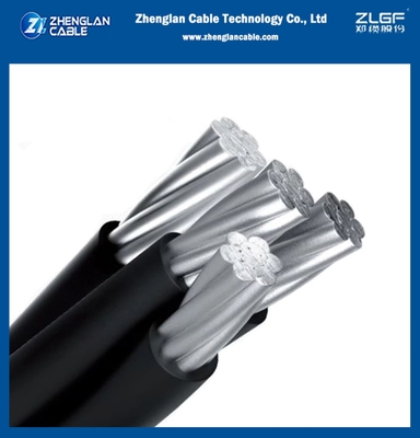 Üstü yalıtımlı kablo 3Cx16+1x16sqmm AAC/XLPE+AAAC/XLPE 0.6/1kv ABC kablosu