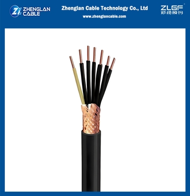 0.6/1KV CU/PVC/PVC 7x2.5 Sqmm Kontrol Kablosu Bakır Tel Pürüzlü Kalkan IEC60502-1