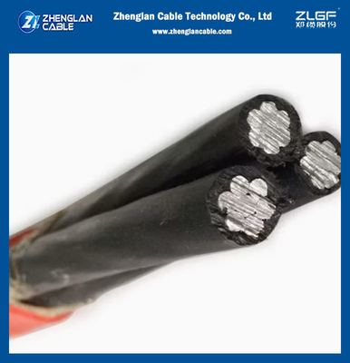 0.6~1kV Düşük Voltaj XPLE yalıtımlı Havalı Kablolar 3x25MM2 IEC 60502