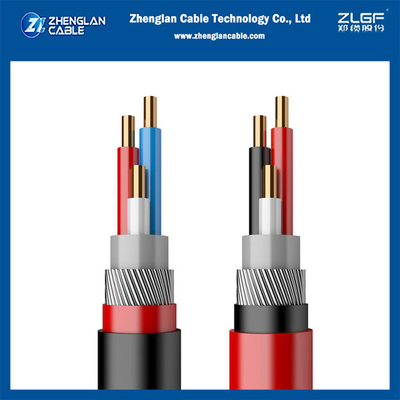 0.6/1kv SWA zırhlı kablo Cu/pvc/pvc/swa/pvc 3x6mm2 IEC60502-1 / IEC60228