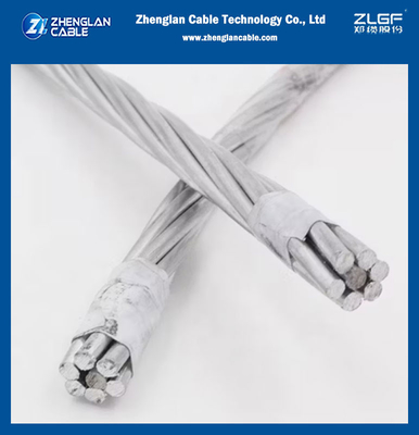 100mm2 AAC Wasp Bare Conductor BS 215-1 33kV dağıtım hattı için 7/4.39mm