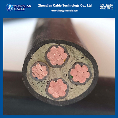 XLPE yalıtılmış Kablo Çok çekirdekli güç kablosu 3x25+1x16mm2 IEC60502-1