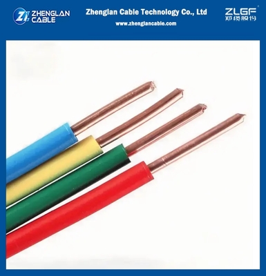 H07V-U Bina Tesisatı Elektrik Teli PVC İzoleli Bakır Tek Damarlı 450/750V CU/PVC 10mm2 IEC 60227­1