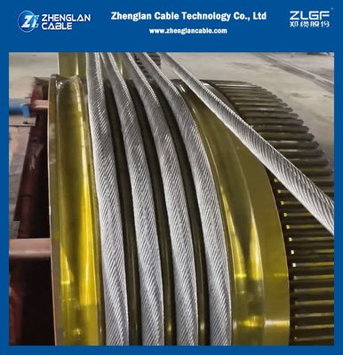 Havai Çıplak İletken AAAC 25mm2 enerji dağıtım ve iletim hatları.