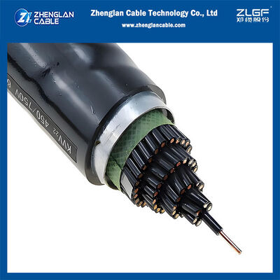 PVC İzoleli Çok Damarlı Esnek Kontrol Kablosu 450/750V IEC 60227 37 damara kadar, 0,5–6 mm²