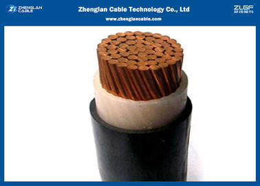 PVC Kılıflı XLPE İzoleli 1C LV Güç Kablosu Zırhsız 0.6 / 1 Kv （AL / CU / PVC / XLPE / NYY / N2XY) Nominal Bölüm ： 1 * 4 ~ 1 * 630mm²