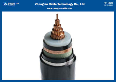 Tek Çekirdekli Zırhlı Kablo 6 / 10KV XLPE Yalıtımlı Orta Gerilim （CU / XLPE / LSZH / STA / NYBY / N2XBY）