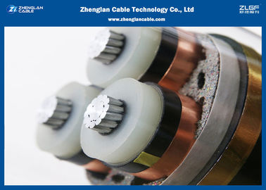 8.7 / 10KV XLPE İzoleli Orta Gerilim 3 Çekirdekli Zırhlı Güç Kablosu （AL / CU / XLPE / LSZH / DSTA）