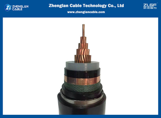 Mono İletkenli 15kV XLPE/PVC izolasyonlu Orta Gerilim Güç Kabloları STA/SWA armour1x185sqmm IEC60502-2