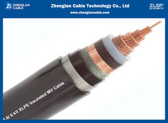 Monoconductor 15 KV% 100 SWA / STA / XLPE İzoleli Güç Kablosu 1x50sqmm IEC60502-2