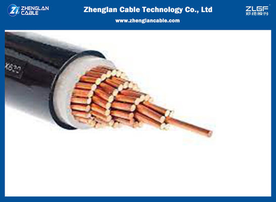 0.6/1KV LV 1C Güç Kablosu (Zırhsız) CU/AL PVC/XLPEIEC 60502'ye göre Yalıtımlı Kablo（CU/XLPE/LSZH/DSTA/NYBY/N2XBY