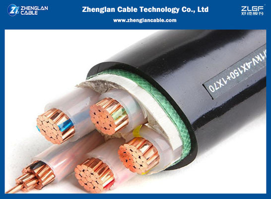 0.6/1kV Alçak Gerilim Güç Kablosu Yangına Dayanıklı LSOH 3x120 2x50sqmm