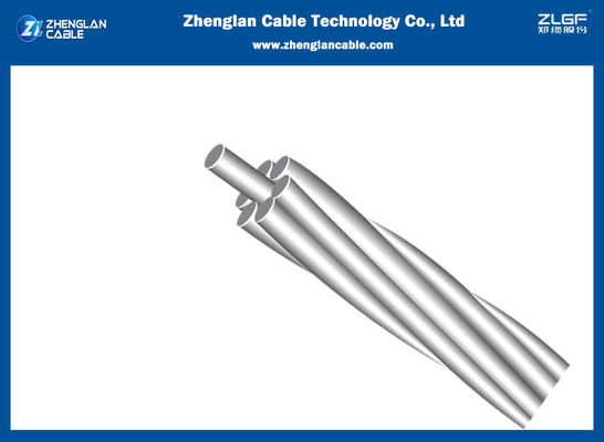 Havai Çıplak Alüminyum İletkenli AAC İletkenli Kablo Iris AWG2 7/2.47mm ASTM B231/231M