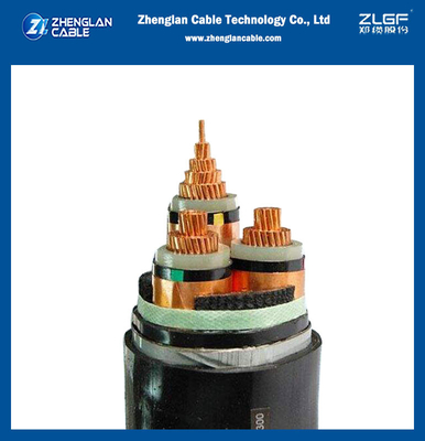 Zırhsız CWS Orta Gerilim Güç Kablosu 33kv XLPE İzoleli