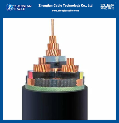 Tek Çekirdekli 3 Çekirdekli Zırhlı Yeraltı Güç Kablosu 3.6/6kv~26/35kv