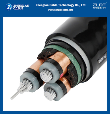 OG Tek Üç Damarlı Alüminyum İletkenli Güç Kablosu Zırhlı IEC 60502/60228