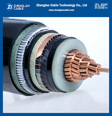 19/33kV CWS Ekranlı AWA Zırhlı PVC Kılıflı Güç Kabloları XLPE İzoleli BS 6622