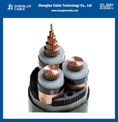 Bakır Çekirdekli Bakır Bant Ekranlı 3 Damarlı Kablo 3x70sqmm 6.35/11kv XLPE İzoleli